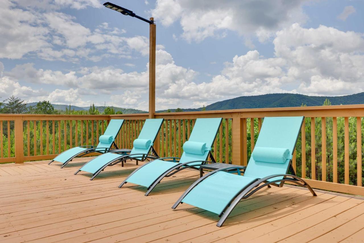 Stunning Copperhill Retreat With Mountain Views! Villa Eksteriør billede