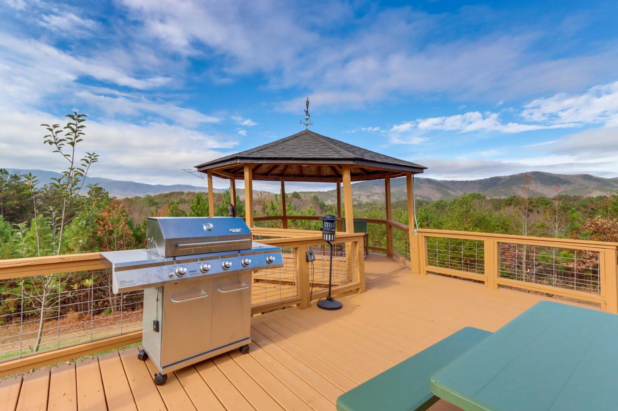 Stunning Copperhill Retreat With Mountain Views! Villa Eksteriør billede